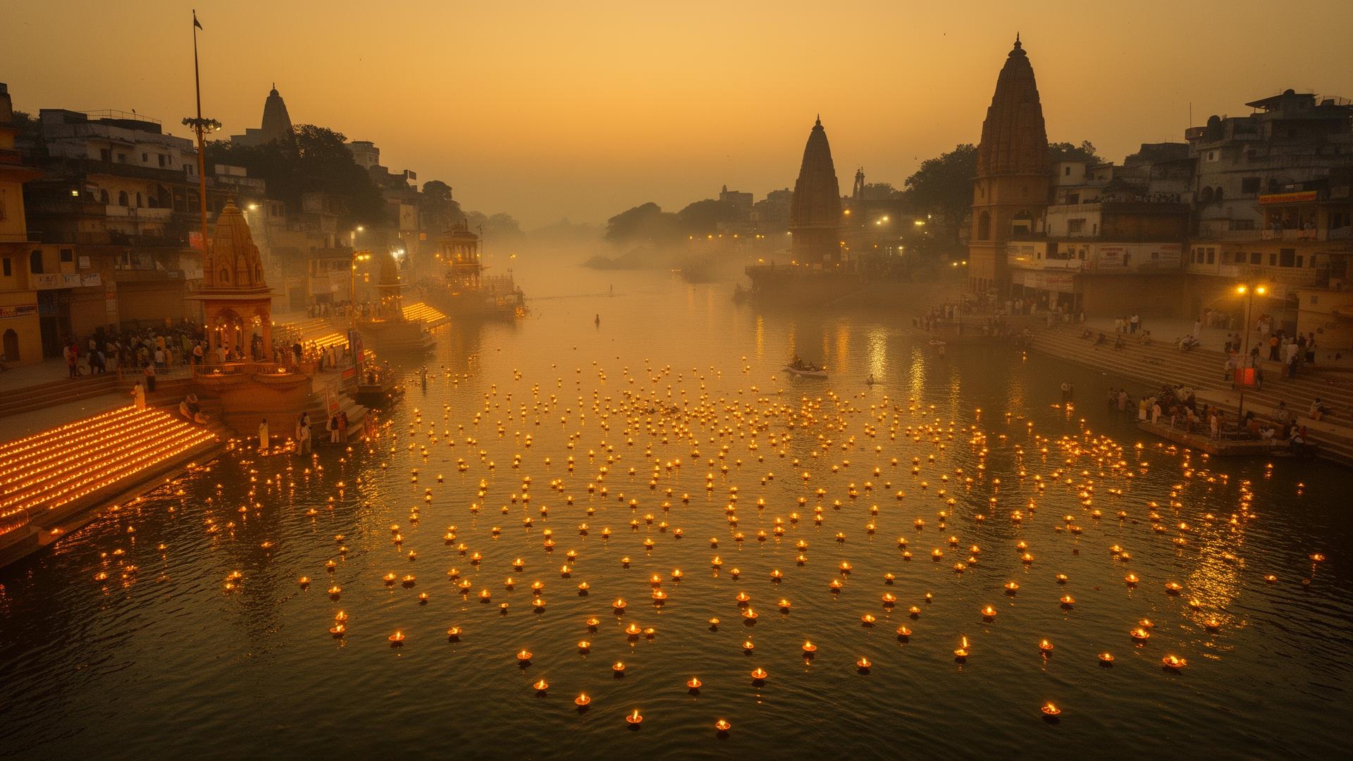 Evening Ganga Aarti at Har Ki Pauri
